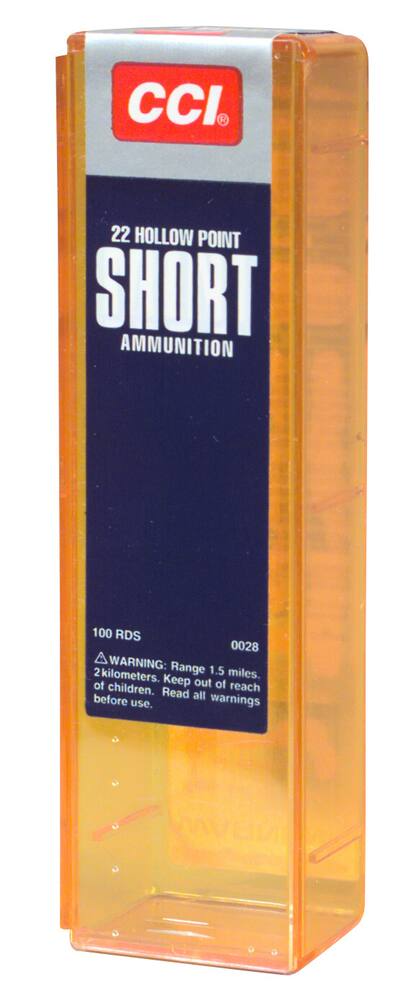 CCI CB 100 .22 Hollow Point Short Range Ammunition