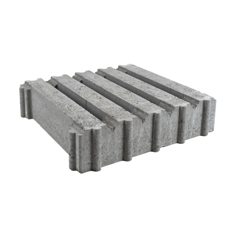 Palette 48 Dalles de gazon grise 40 x 40 x 10 cm COBO GARDEN