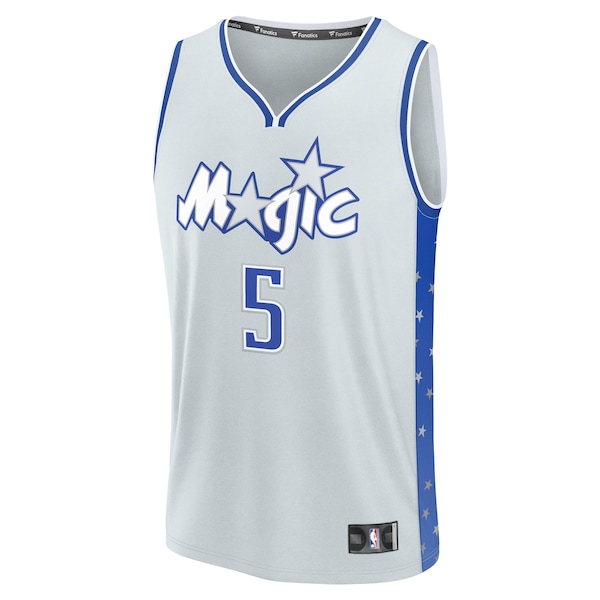 Paolo Banchero Orlando Magic  Youth 2025/26 City Edition Fast Break Jersey - Silver