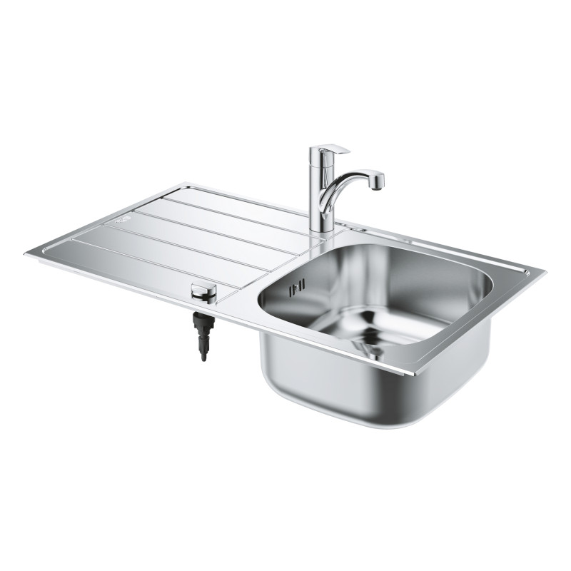 Évier de cuisine à encastrer K200 avec mitigeur Eurosmart chrome GROHE