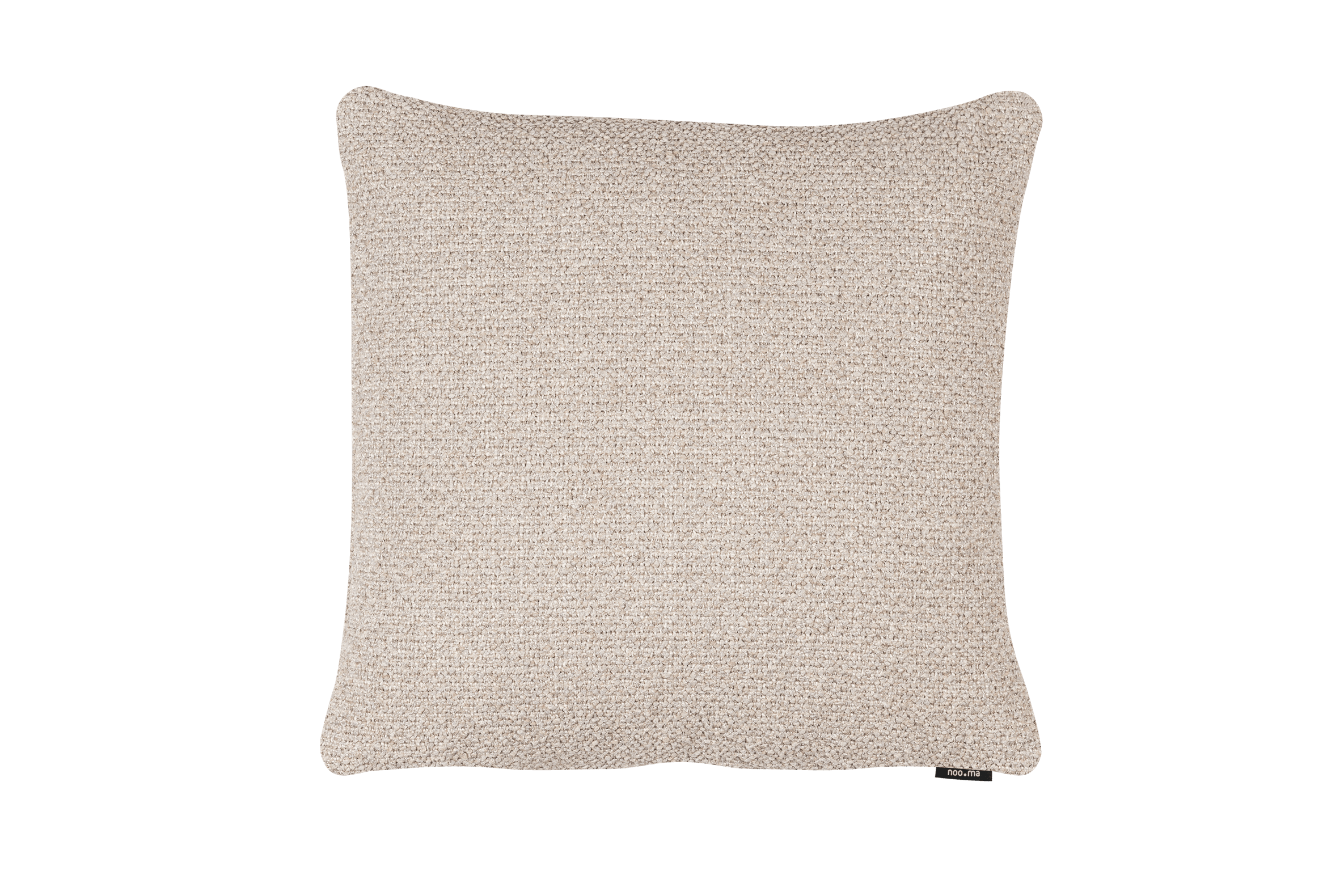 noo.ma Milu bouclé sierkussen 40 x 40 cm Desert Beige