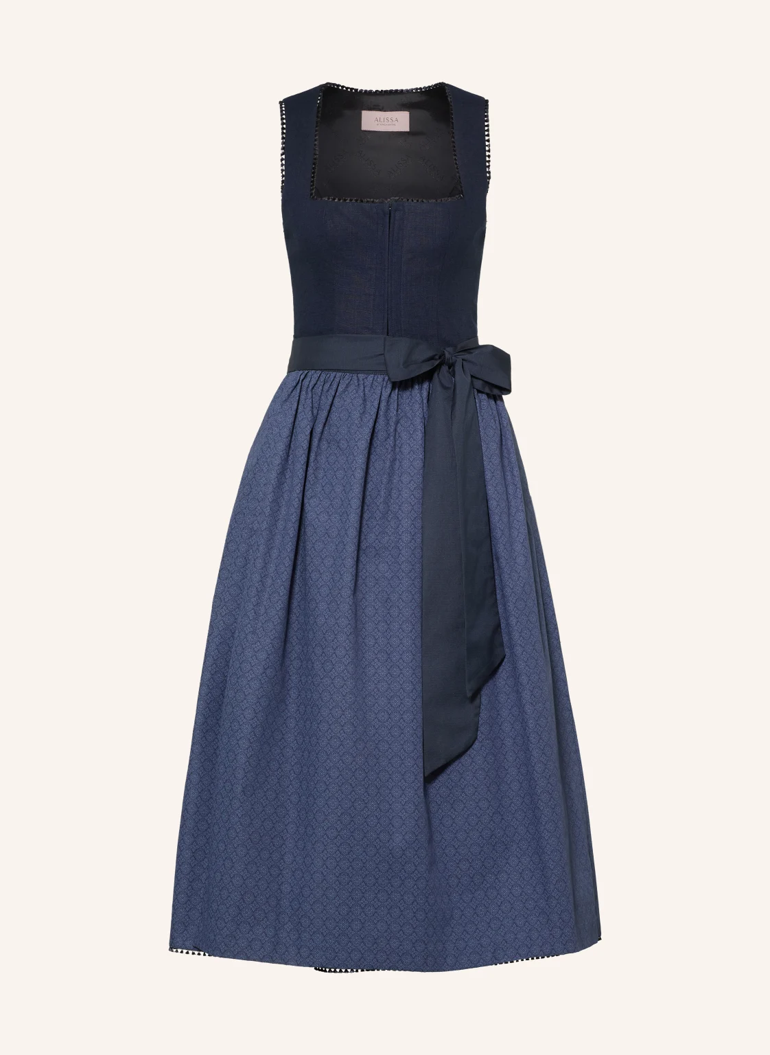 ALISSA BY KINGA MATHE Dirndl ALEA mit Leinen