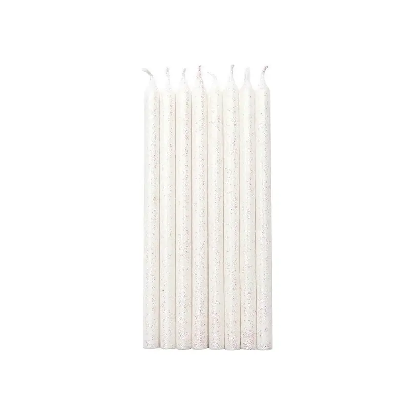 Geburtstagskerzen 16er-Set Glitter