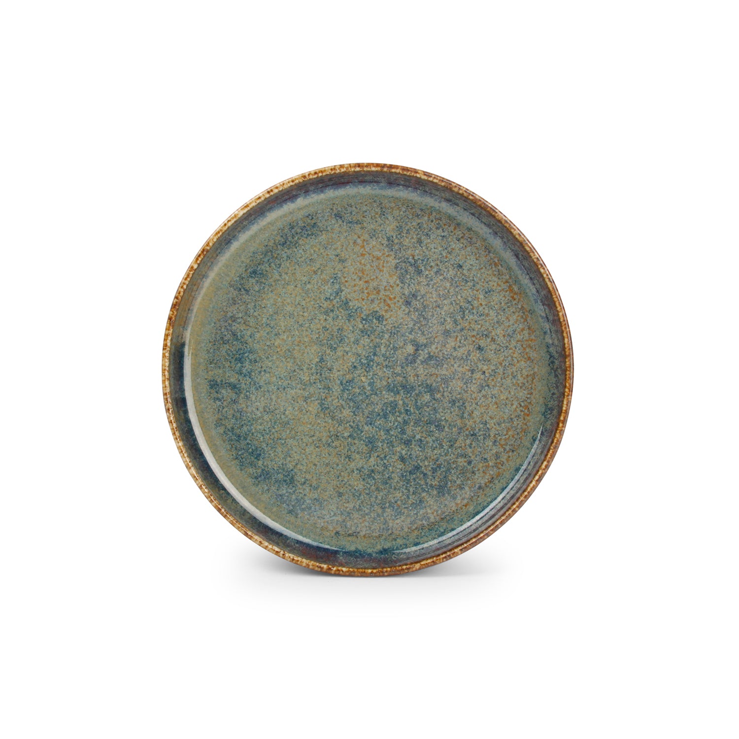 Bonbistro - Plat bord 17cm groen Pila - Set van 3