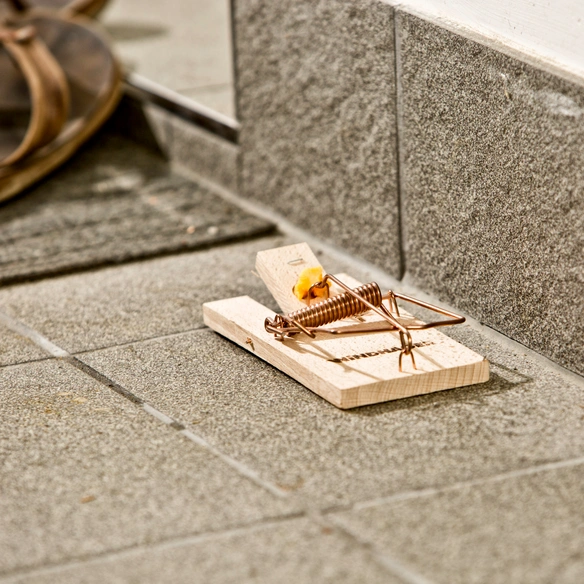Mausefalle »CLASSIC«, metall/holz, 2 Stk.