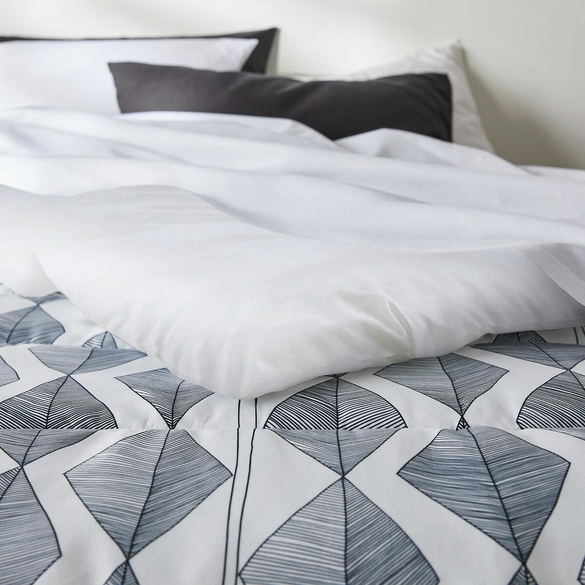 Couette imprimée microfibre, Assane