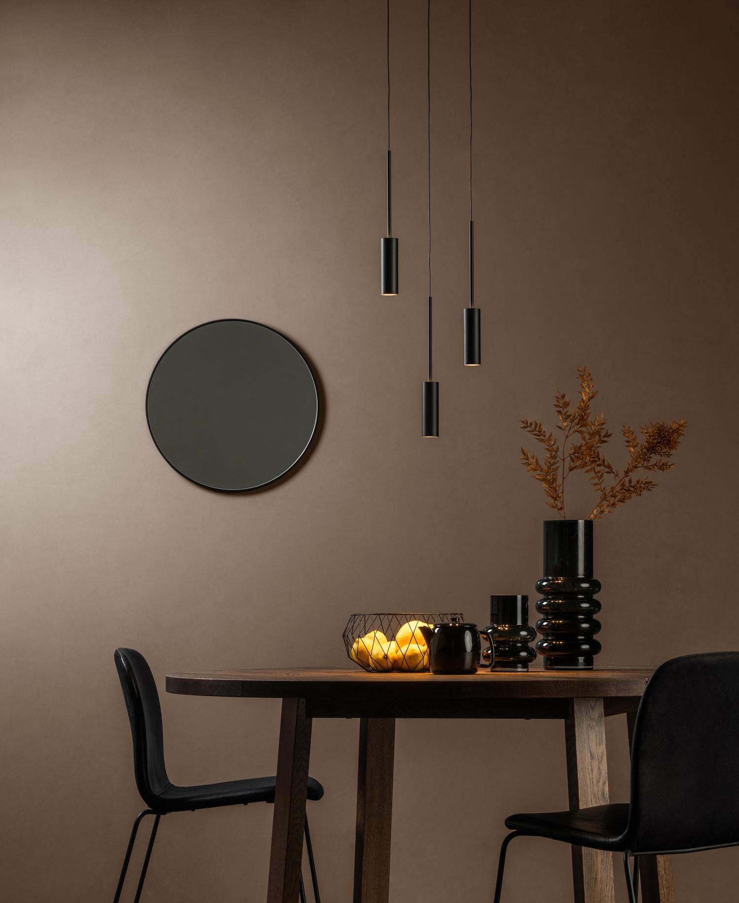 Lucide hanglamp TUBULE - Geïntegreerde LED - Zwart