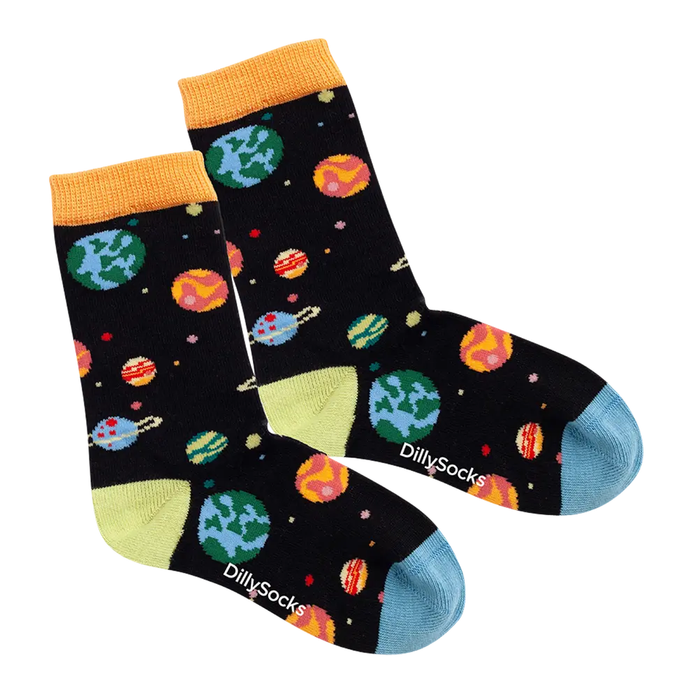 Kindersocken Outer Space