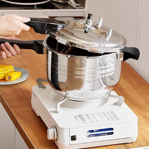 SOGA 5L Stainless Steel Pressure Cooker - Commercial Grade