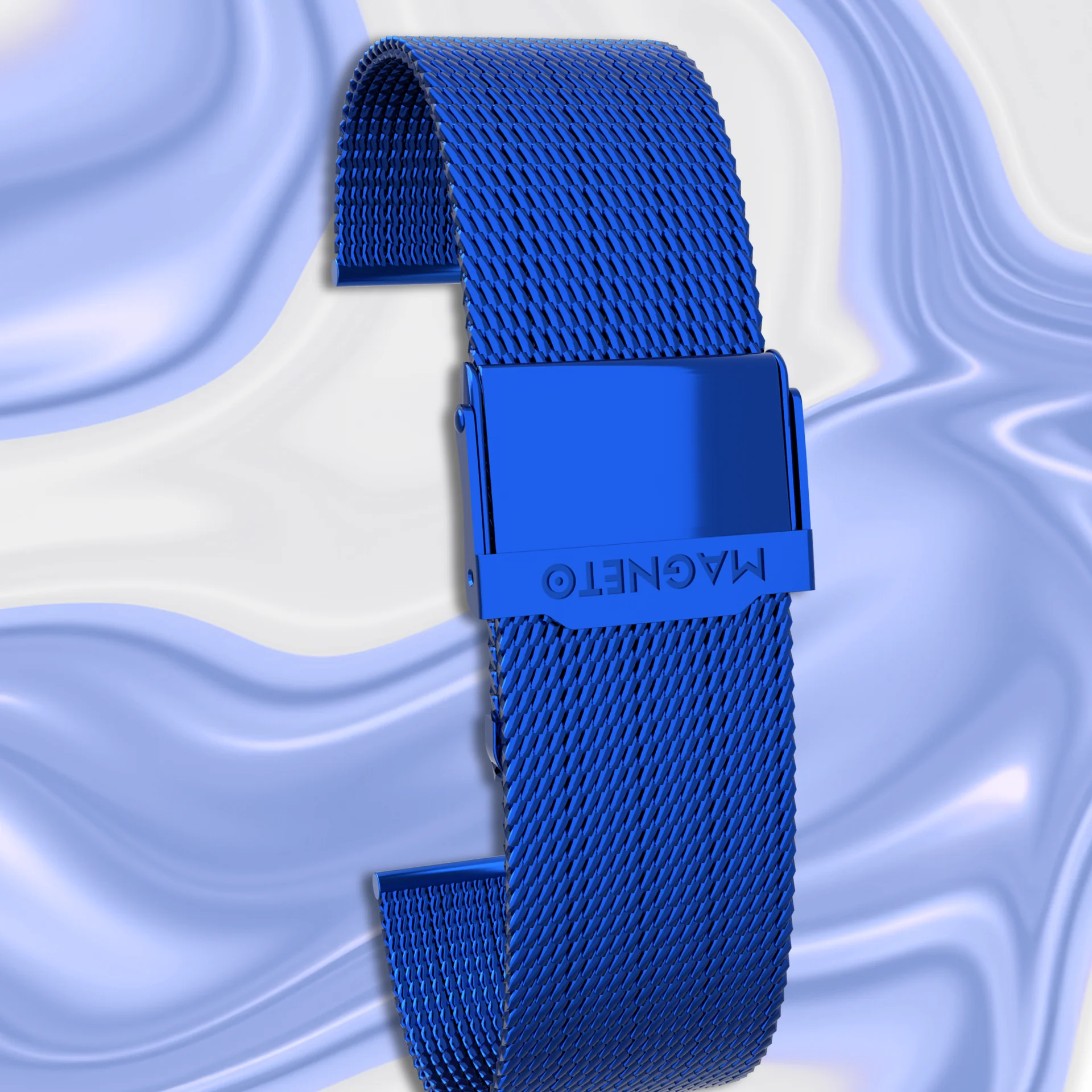 Mesh Safety Clasp Blue