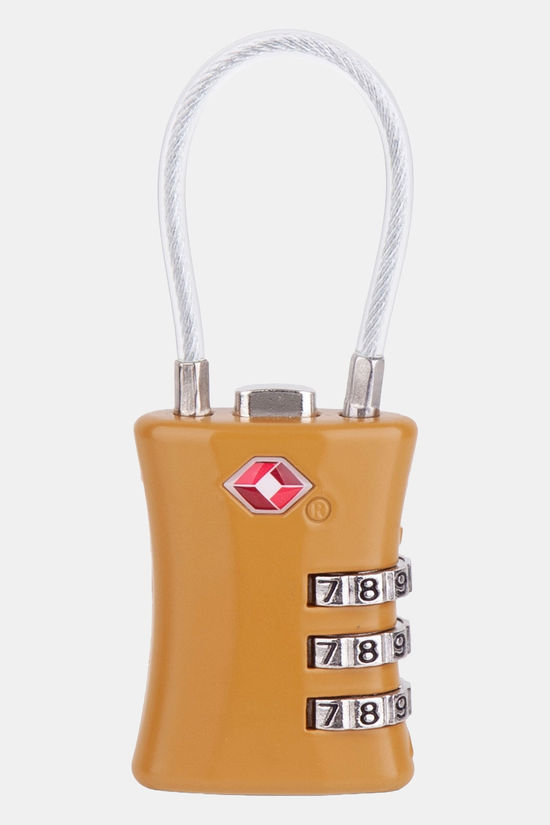 Blue Mountain Tsa Lock Steel Cable Anti-Diefstal