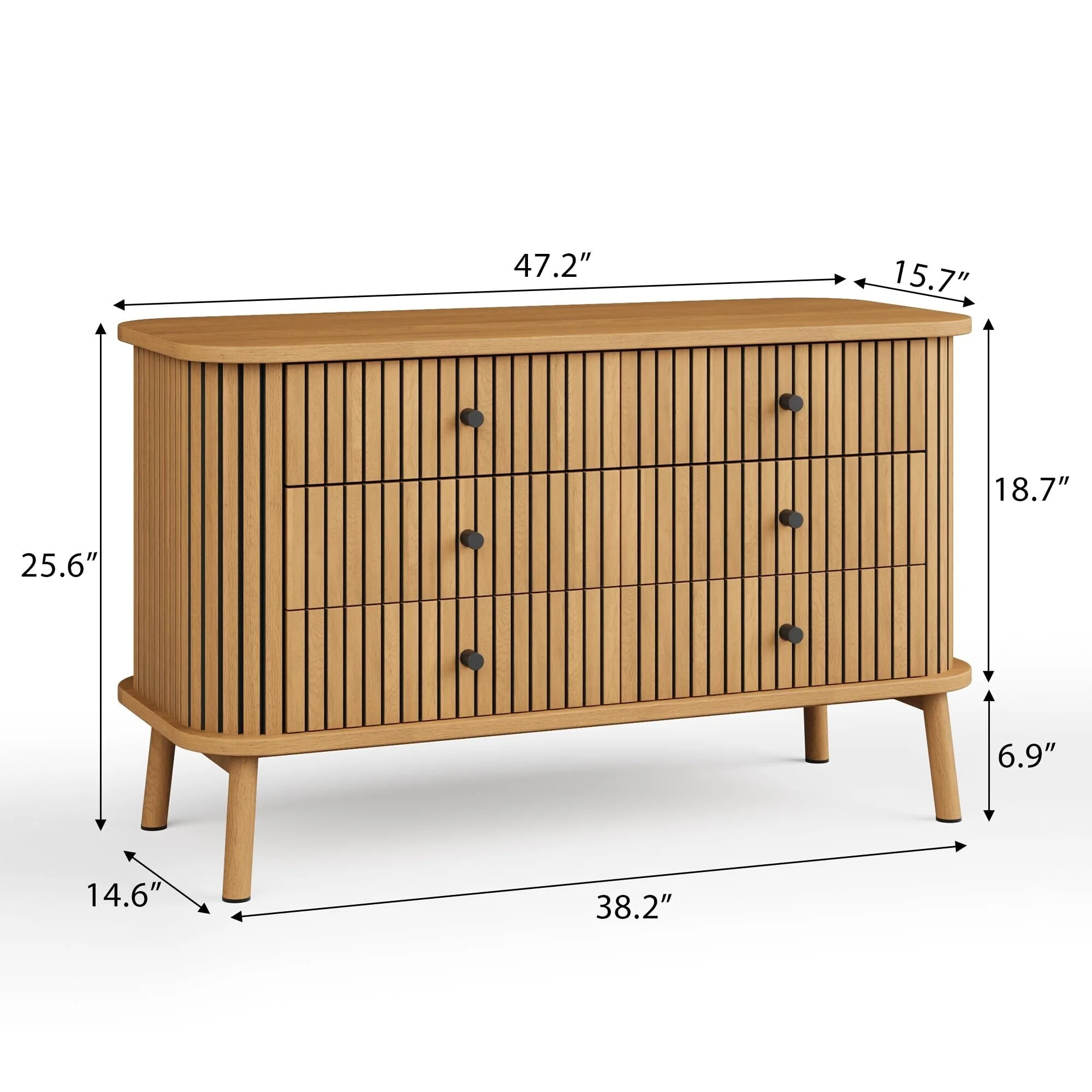 6 Drawer Dresser for Bedroom