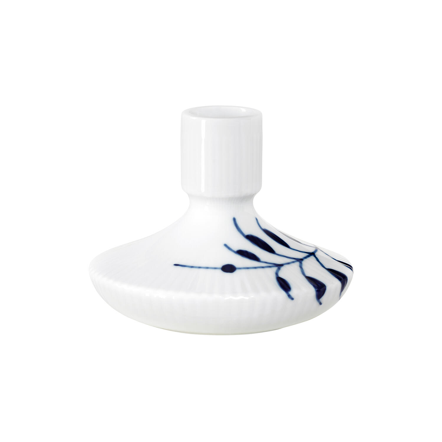 Bl&aring; Mega Riflet lysestager 8 cm