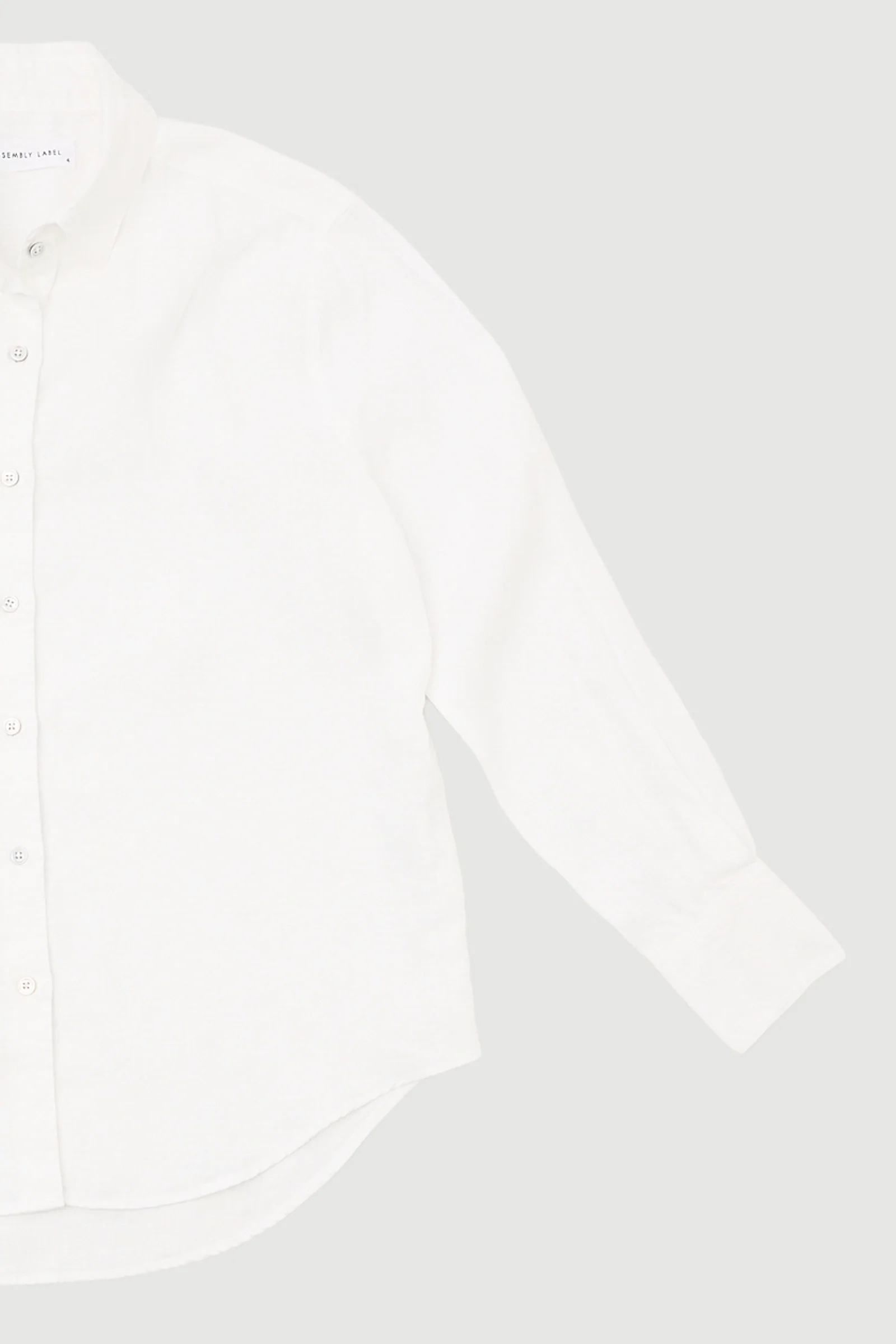 Re-Worn Womens Linen Long Sleeve Shirt