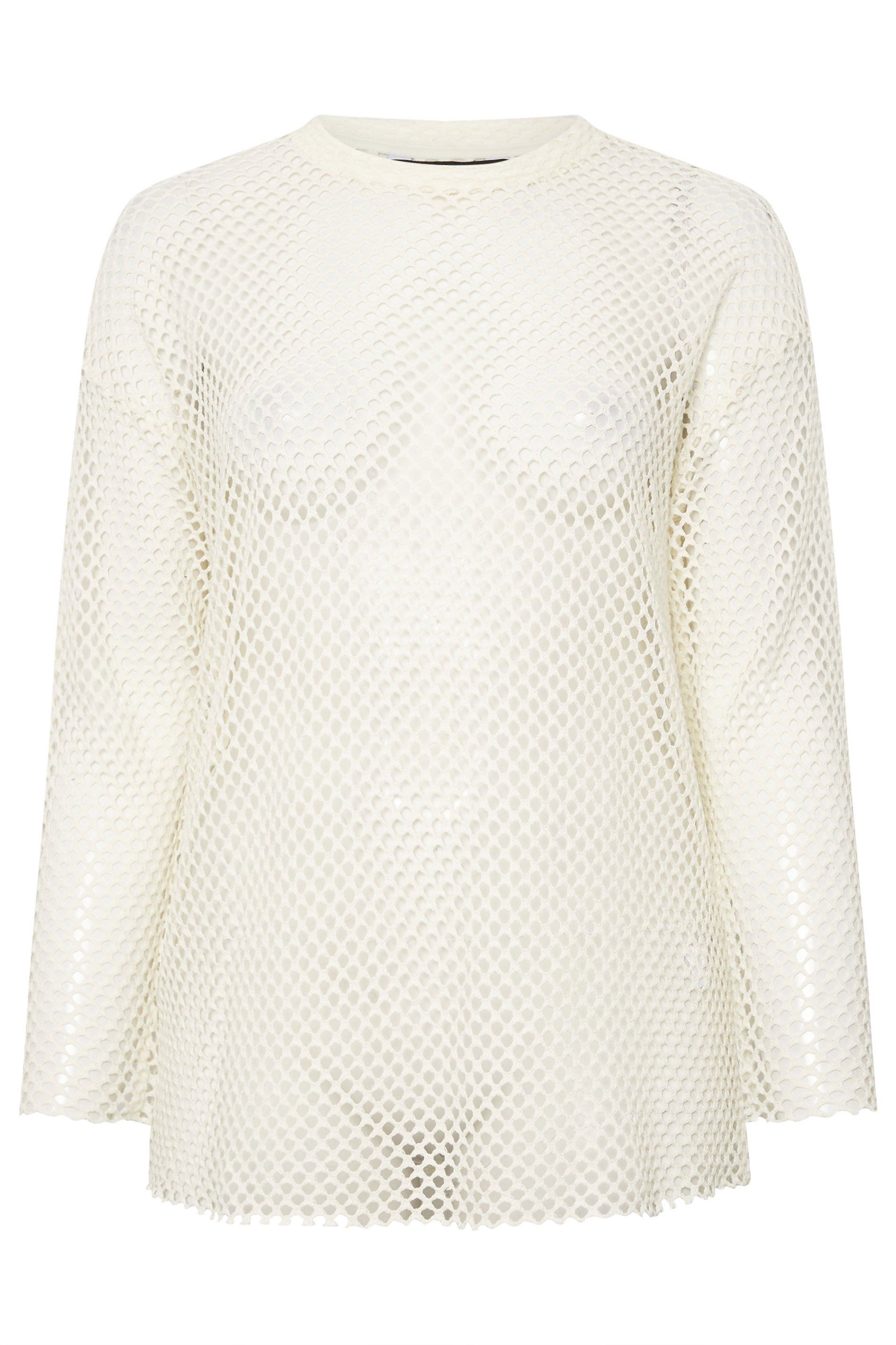 Yours Crochet Crew Neck Sweatshirt