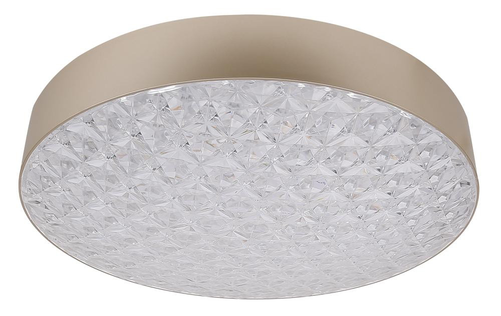 Plafon LUXISokrągły transparentny LED 1x60W 48,5cm 4000lm IP20 Candellux