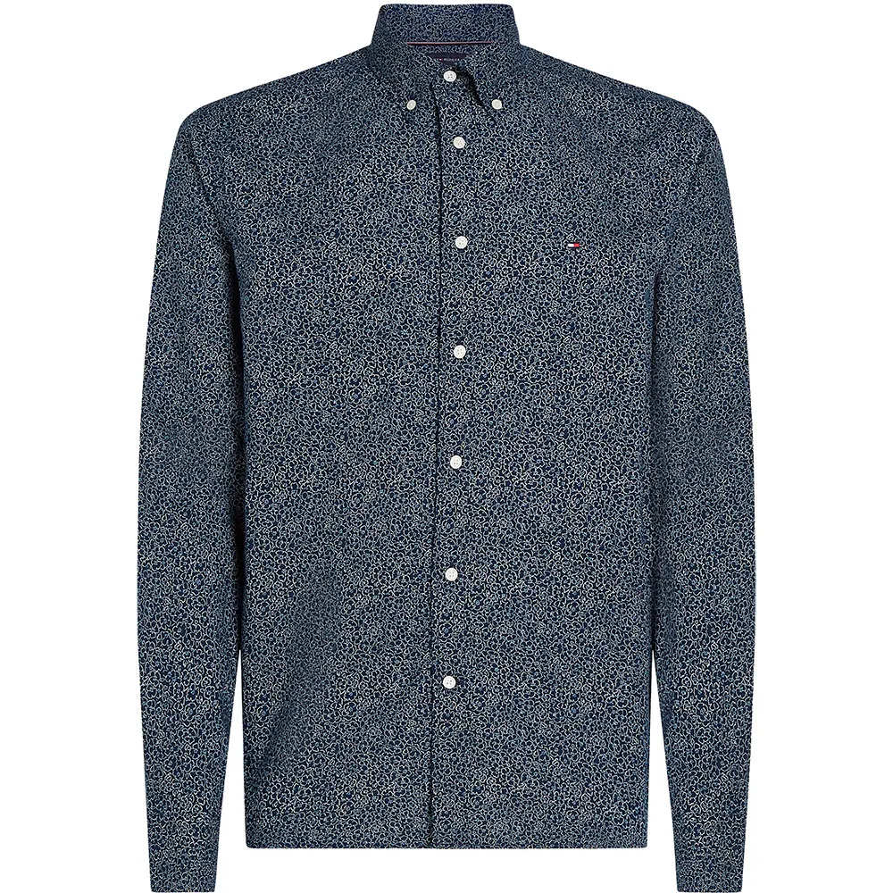 Tommy Hilfiger Flex Poplin Liner Floral RF long sleeve shirt