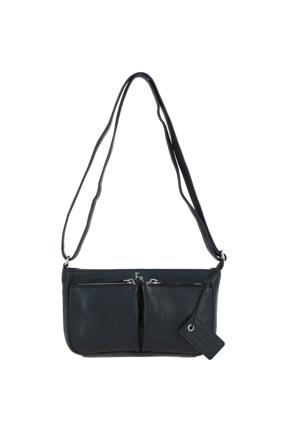 Ashwood Leather Iverness' Real Leather Crossbody Bag
