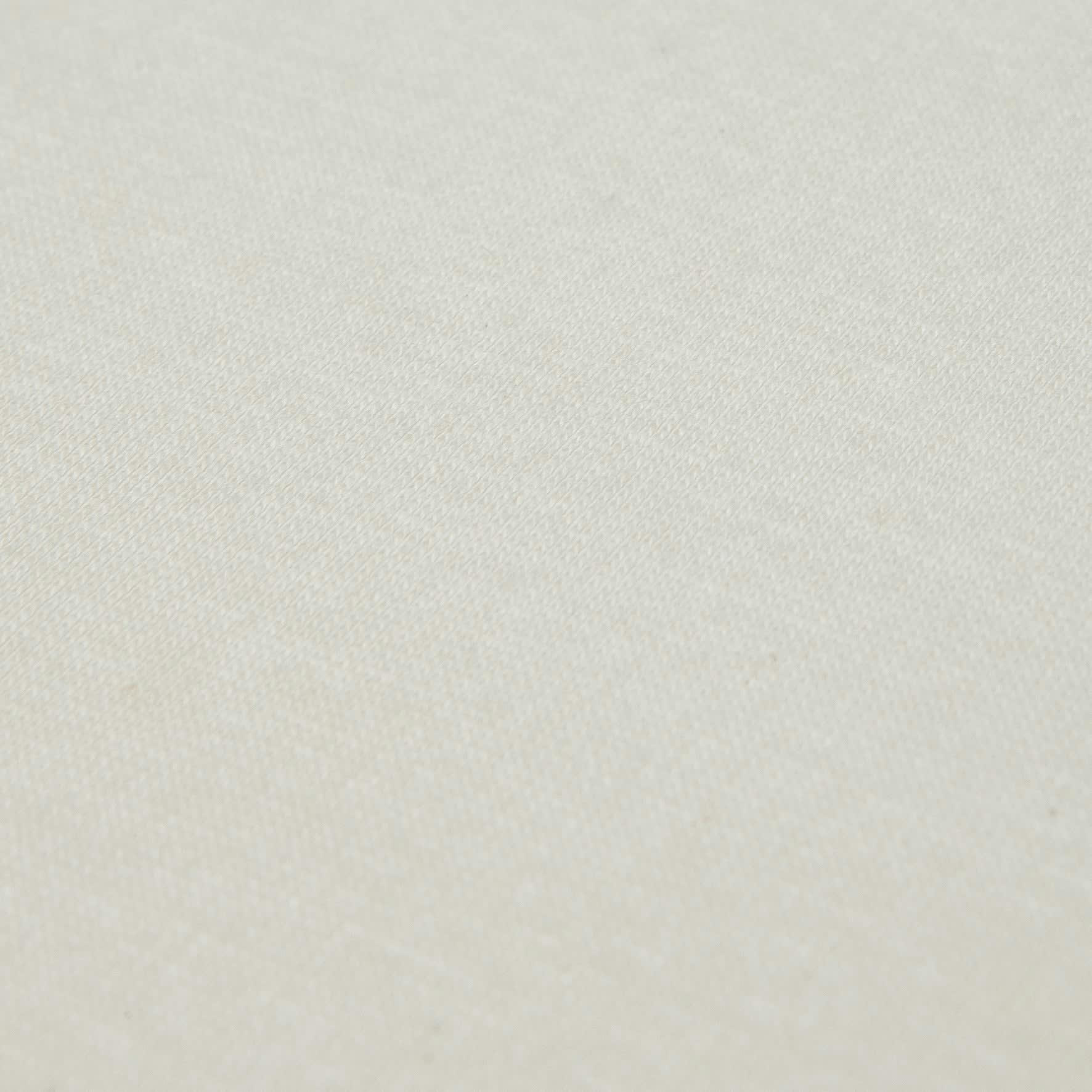 - Alèse lit bébé blanc en coton bio 70x140 cm