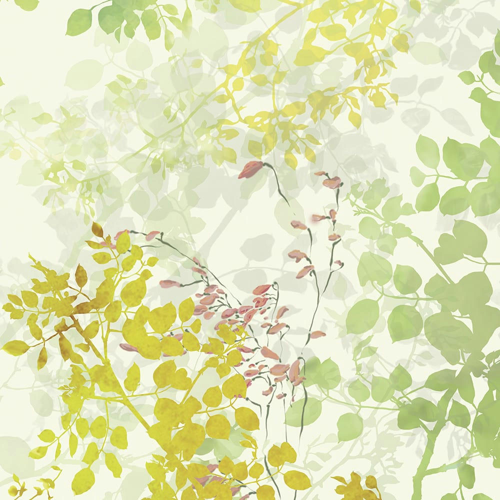 CANOPEE BLANC - Serviette  métis lin & coton multicolore 45x45