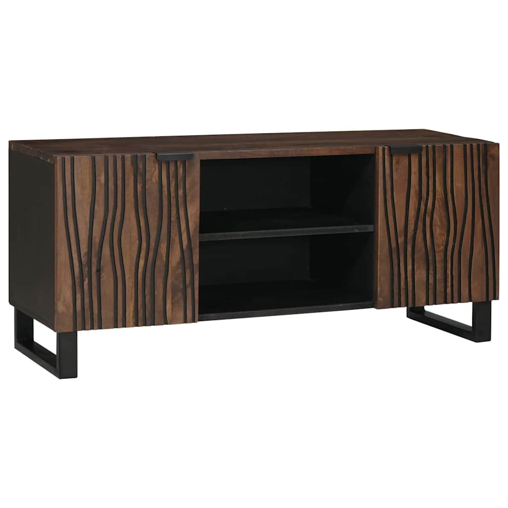 Szafka Pod TV Szafka Pod Telewizor RTV Drewniana Półka 105 x 33 x 46 cm