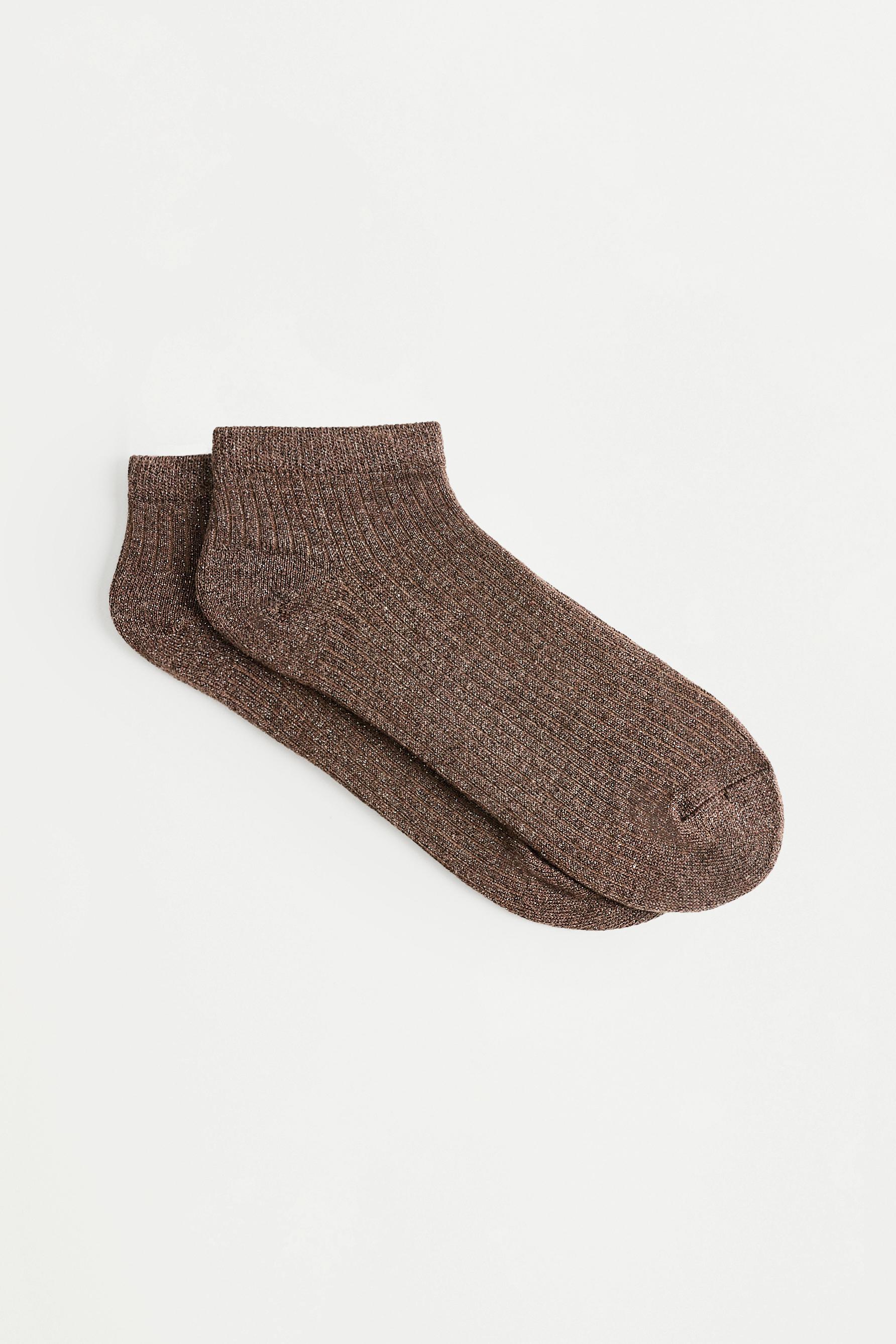 Calcetines tobilleros metalizados (Pack 4)