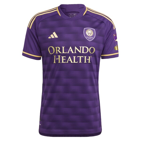 Orlando City SC adidas 2024 The Wall Kit Authentic Custom Jersey - Purple