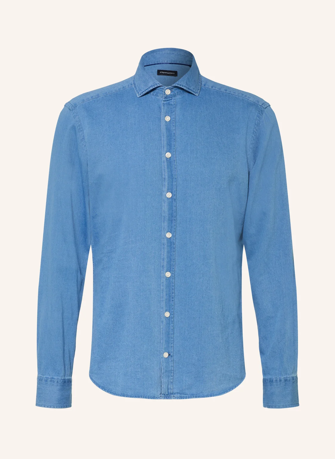 STROKESMAN'S Jeanshemd Slim Fit