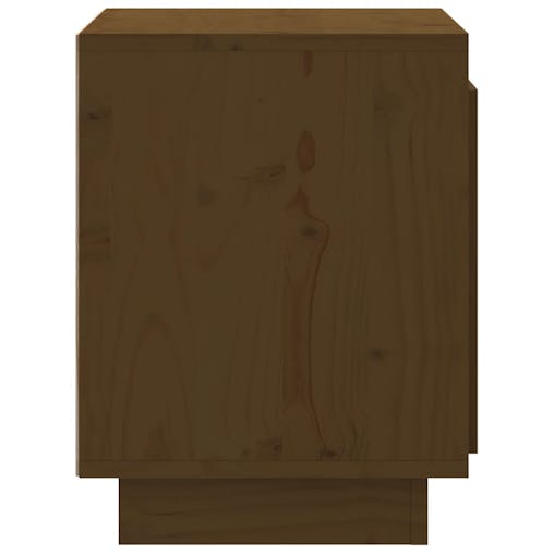 NNEVL Bedside Cabinets 2 pcs Honey Brown 40x30x40 cm Solid Wood Pine