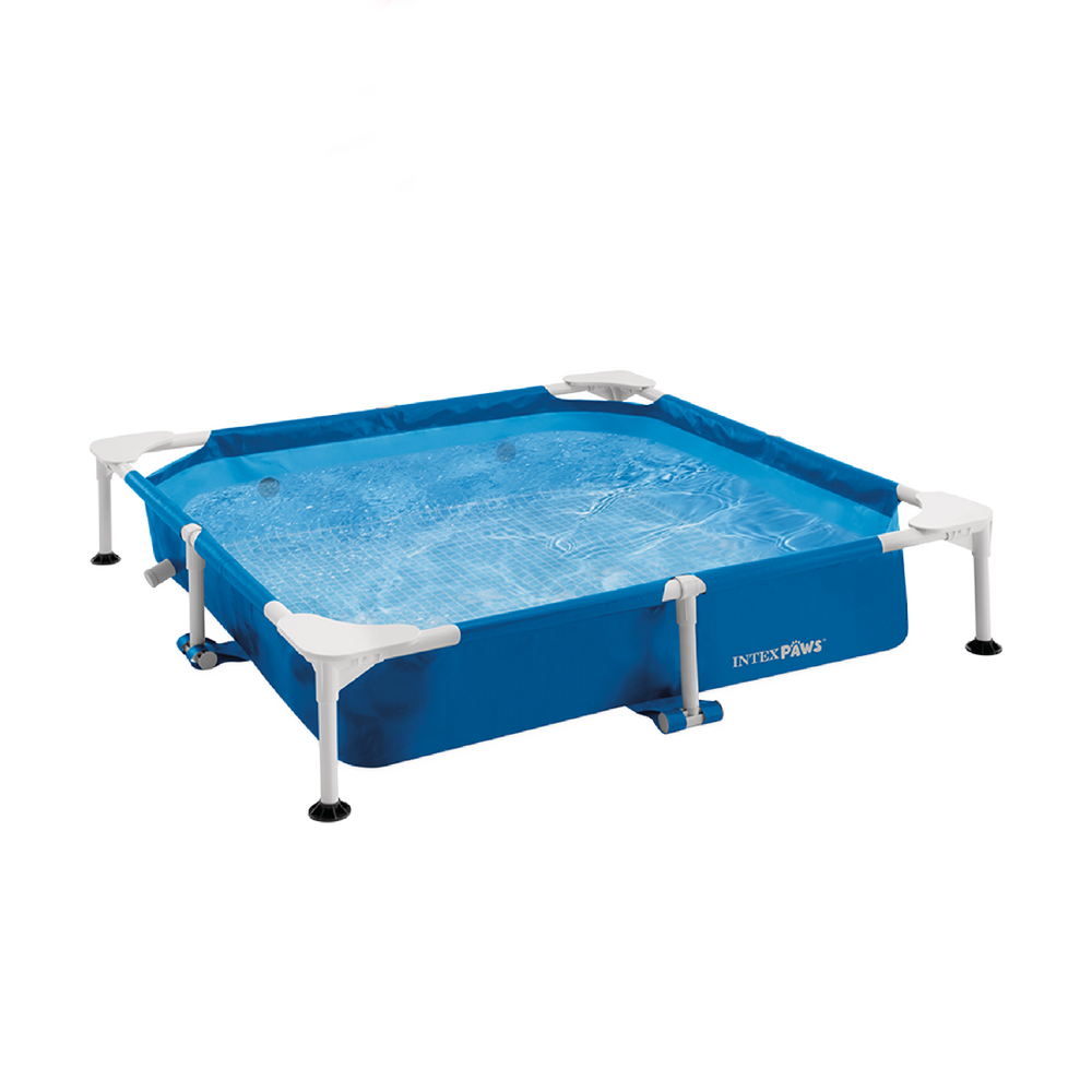 Liner tubulaire pour piscine pour animaux 1,52 x 1,52 m