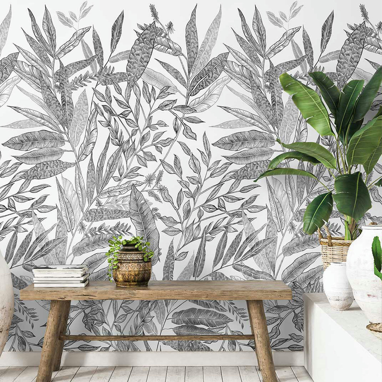 JUNGLE - Papier peint decor jungle 159x280cm