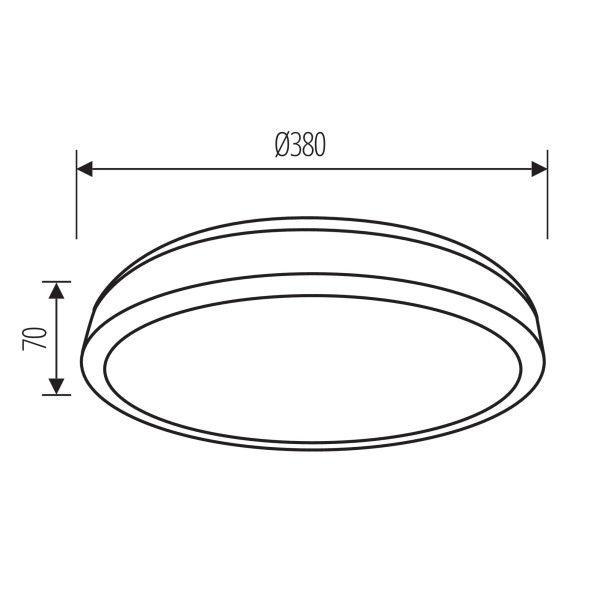 Plafoniera LED LL TALDOR CCT 24W 66663 LightLogic drewno pilot zmiana