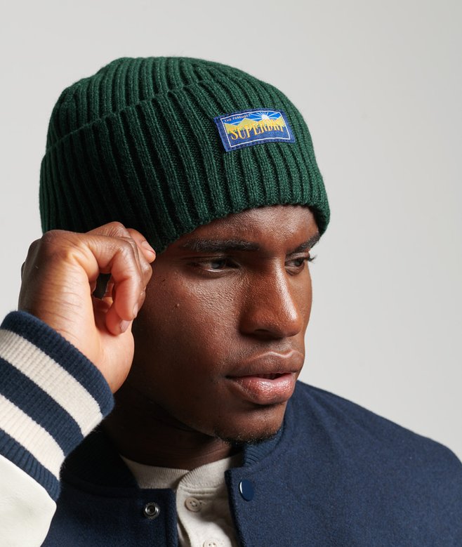 Wool Blend Radar Beanie