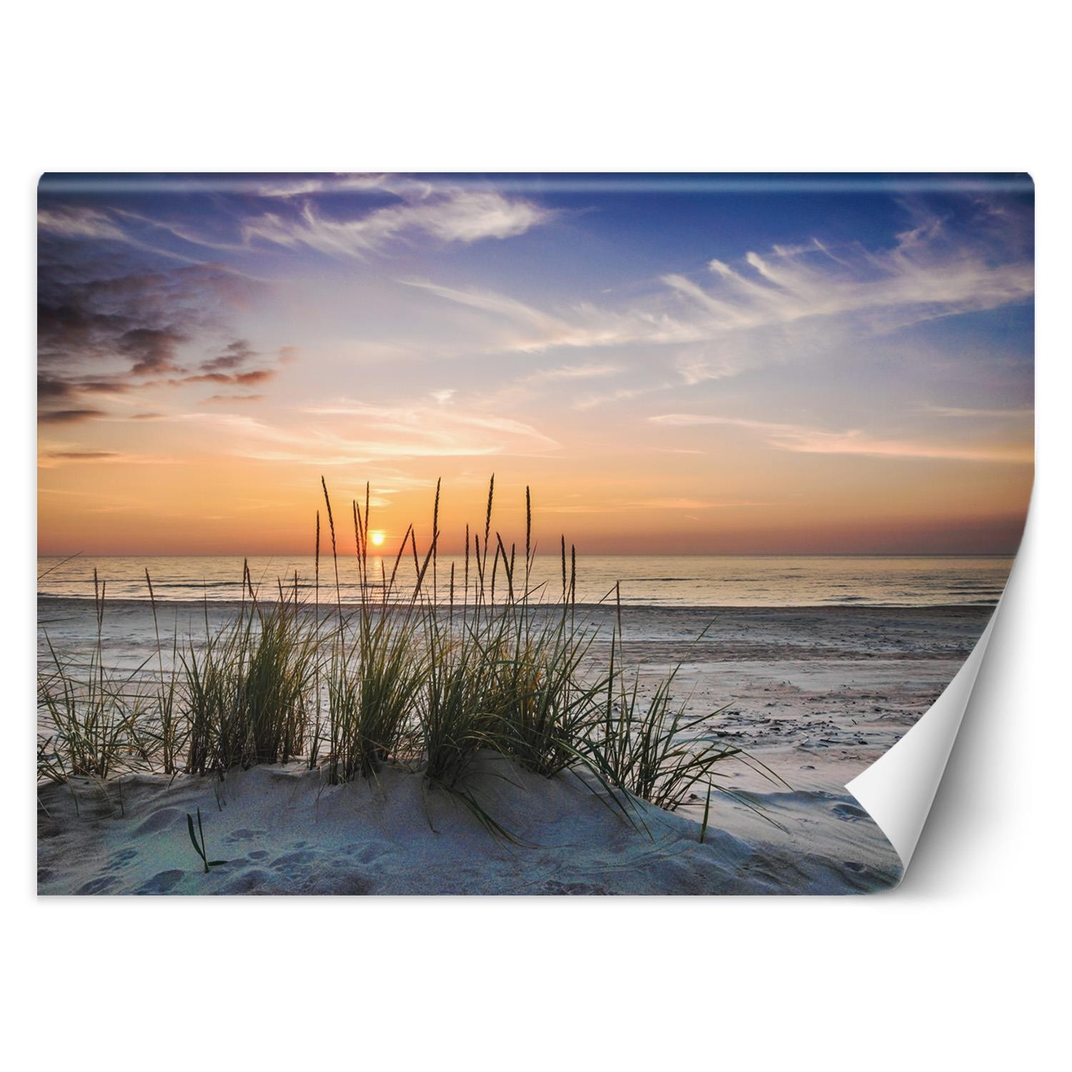 Feeby Fototapeta, Zachód słońca na plaży 150x105
