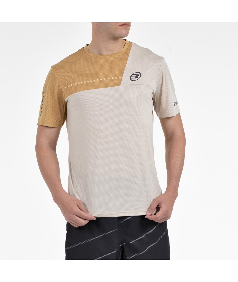 CAMISETA BULLPADEL CACIN BEIGE VIGORE