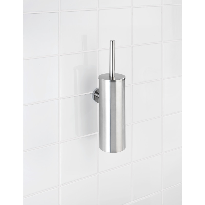 Brosse de toilette fermée Bosio inox mate WENKO