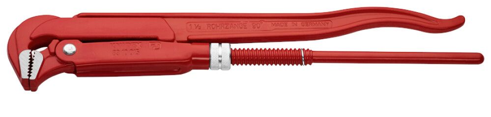 RØRTANG 90° RØDT PULVERBELAGT 420 MM