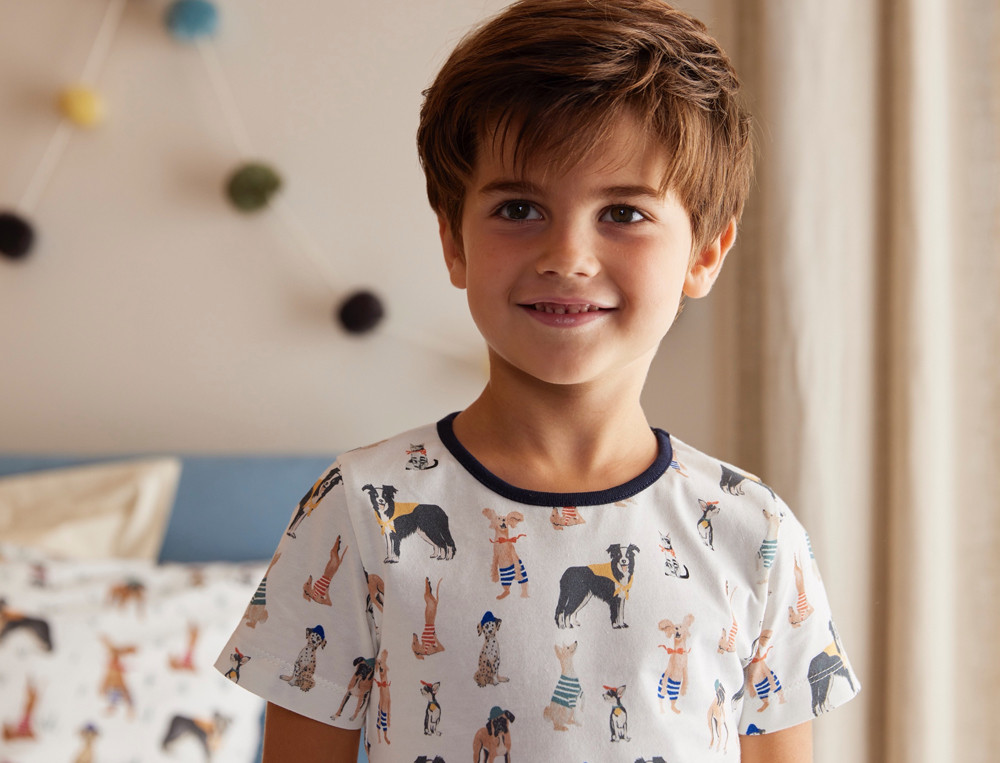 Pyjama short enfantChiens et chat