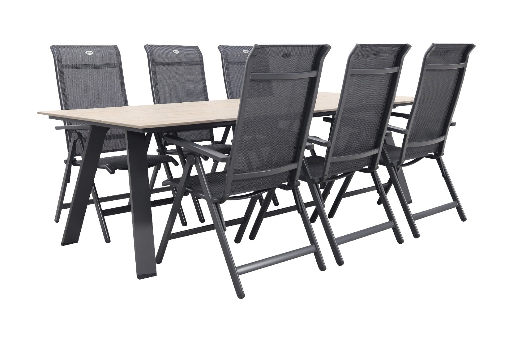 Hartman Milaan verstelbaar Nevada 240x100 cm. tuinset