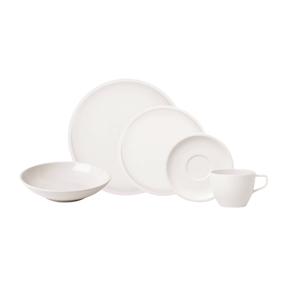 Artesano Dinnerware set - White, Premium Porcelain