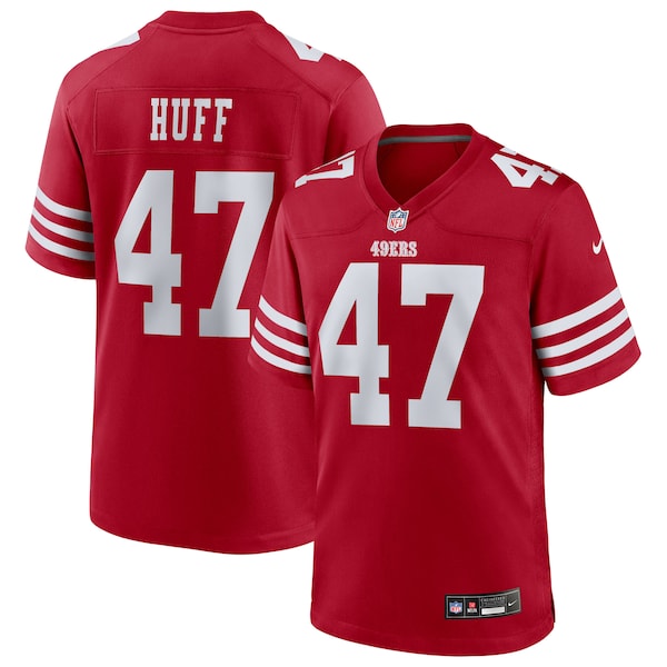 Bryce Huff San Francisco 49ers Nike Team Game Jersey -  Scarlet