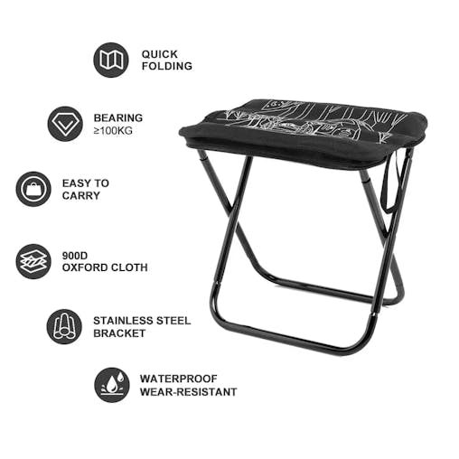 NNEOBA Camping Stool Foldable Chair
