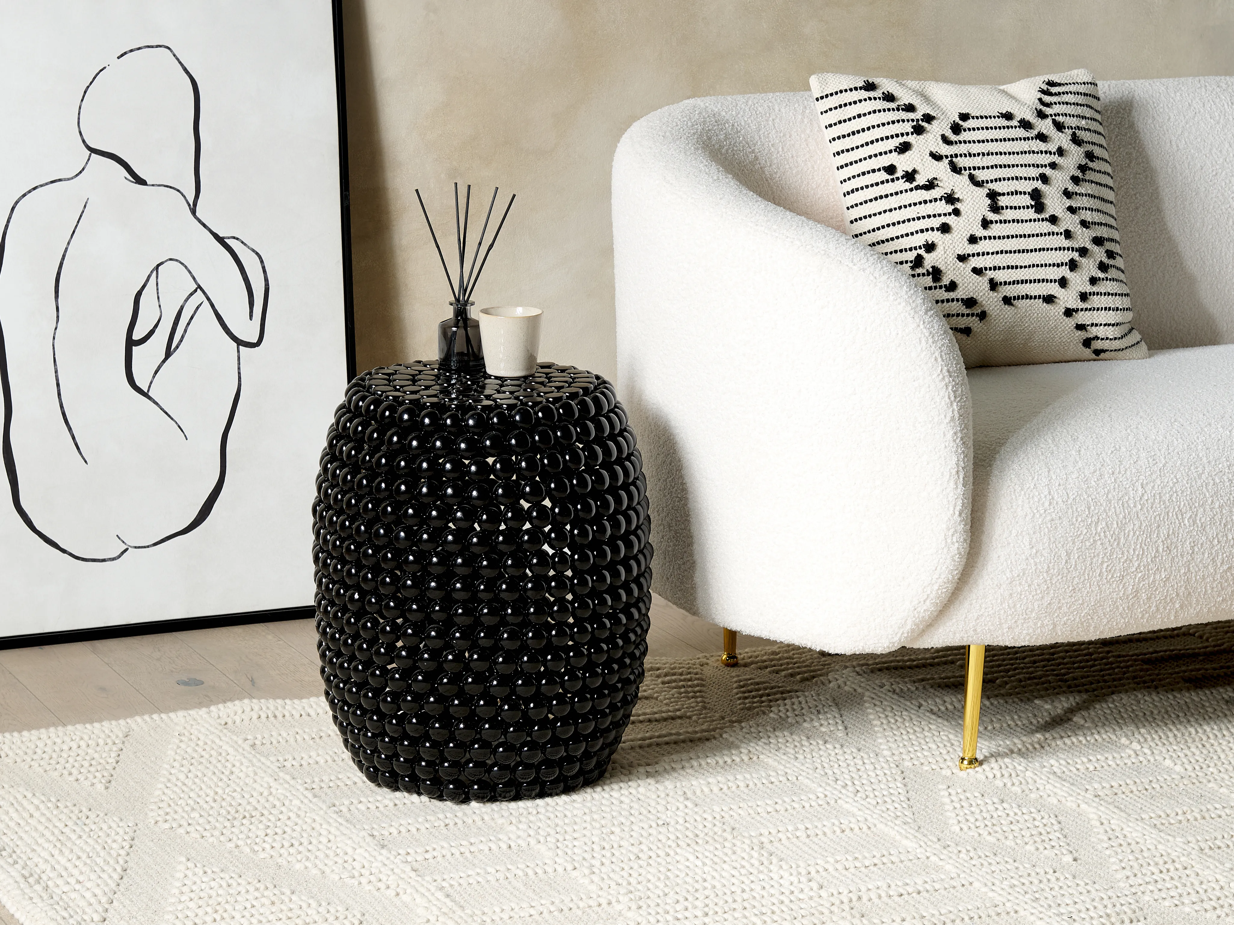 Side Table UHANA Black