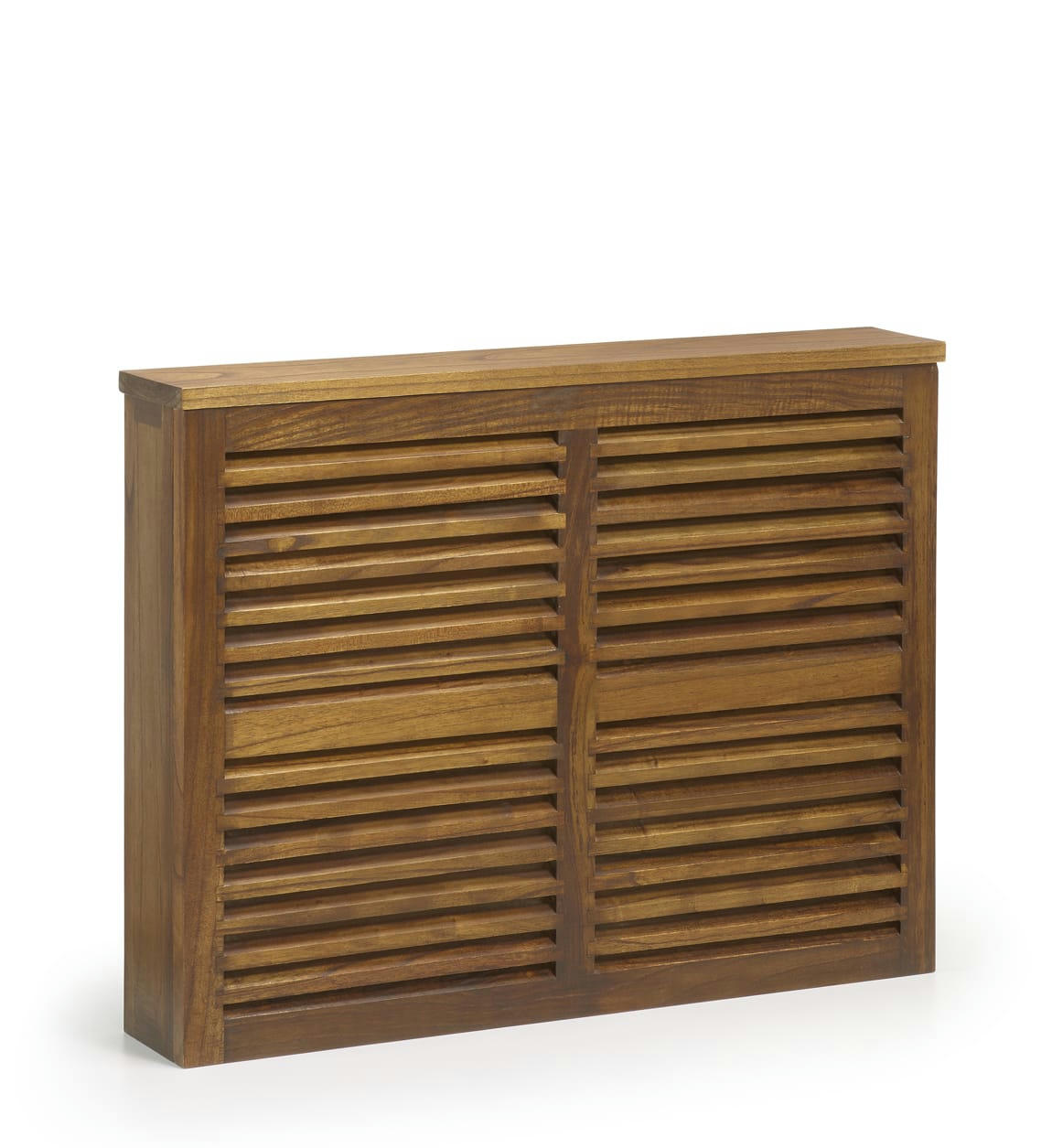 STAR - Cache radiateur en bois de mindi marron L100