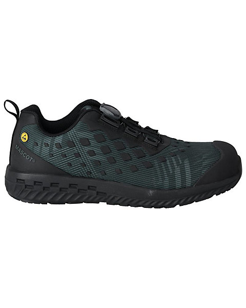 Chaussures de sécurité basses MASCOT BOA Fit system F0650-704 Vert Forêt taille 47