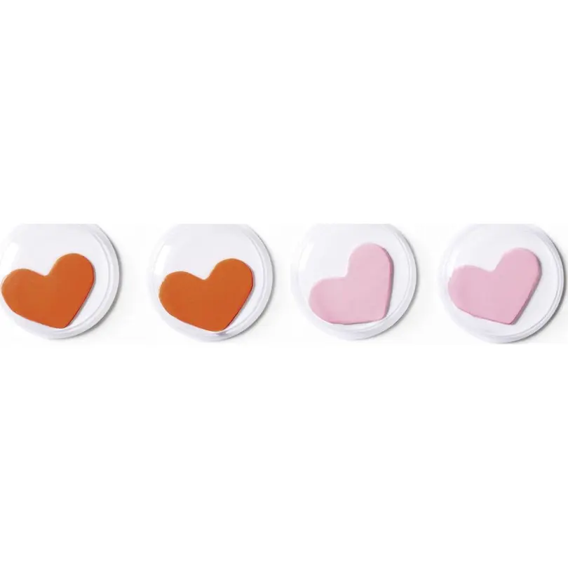 Sticker 12er-Set Hearts