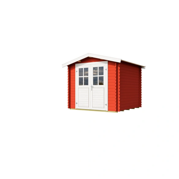 Gartenhaus »Dänemark«, Holz, BxHxT: 271,3 x 222 x 260 cm (Außenmaße)