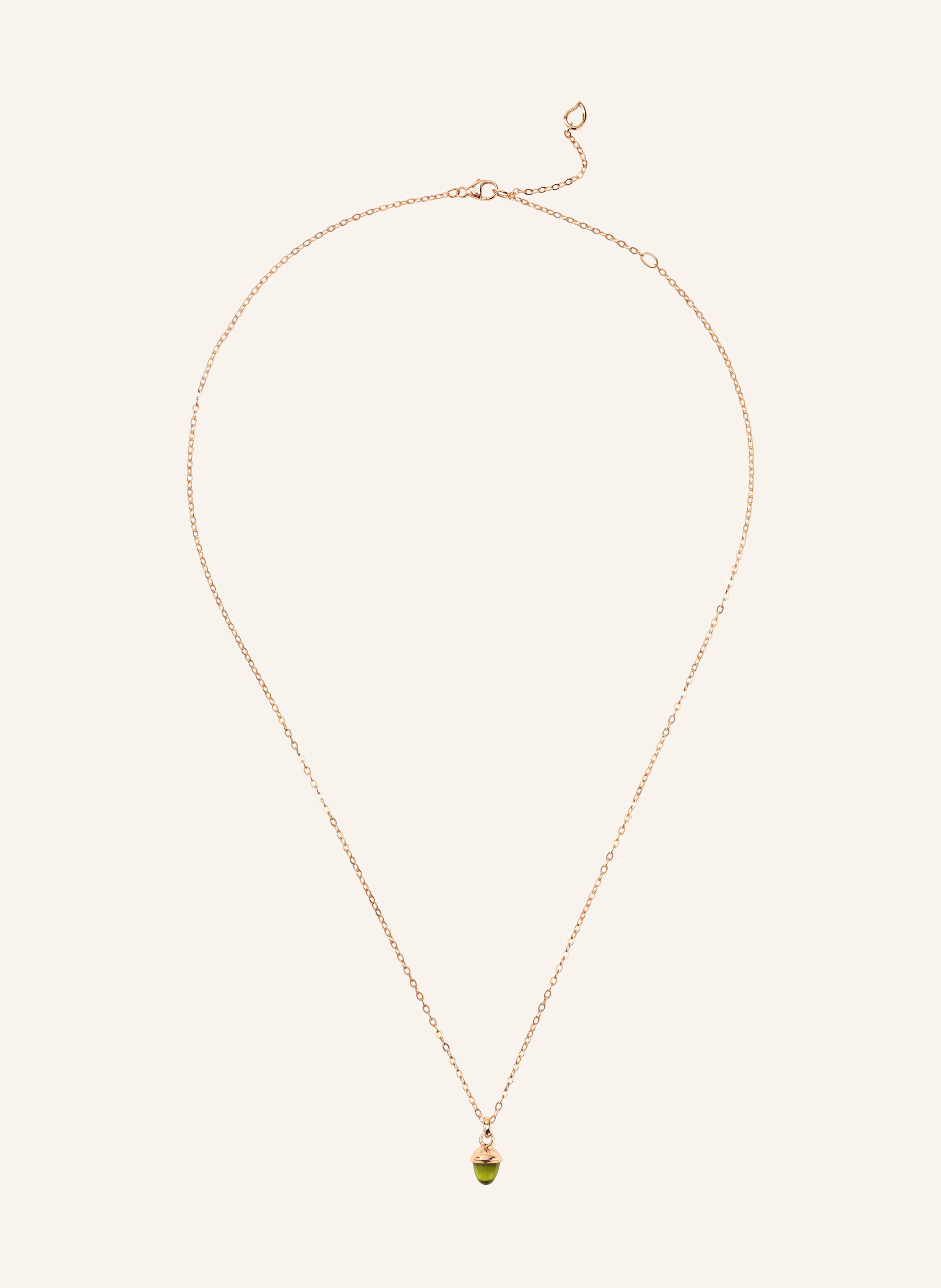 TAMARA COMOLLI Halskette NECKLACE 'MYMIKADO' WITH PERIDOT aus 18K Roségold mit Peridot