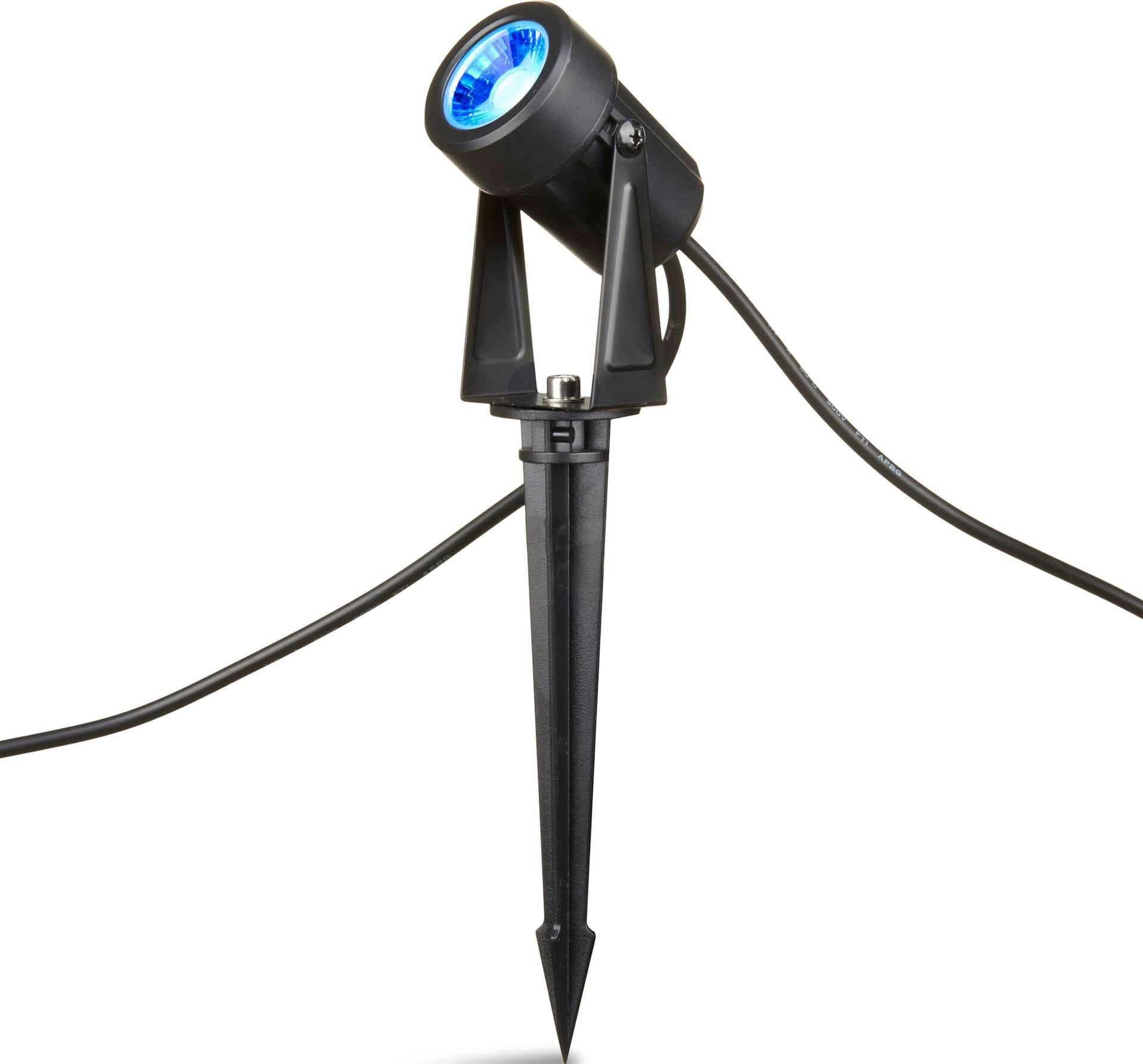 Globe Electric 6-Head Smart Wi-Fi Outdoor LED Spot Light Set