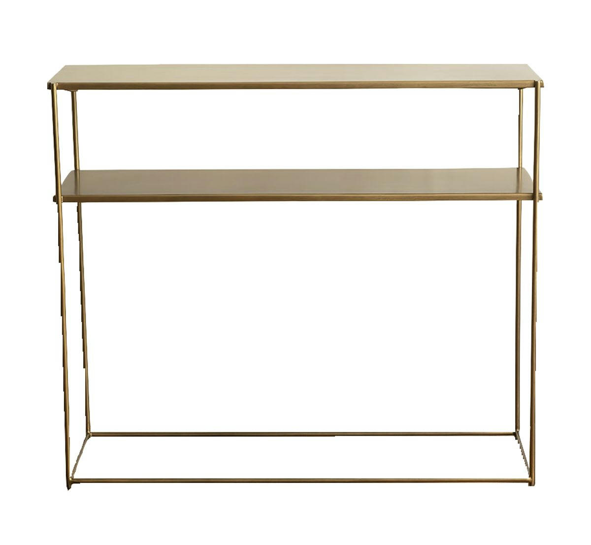 - Console double niveau en métal